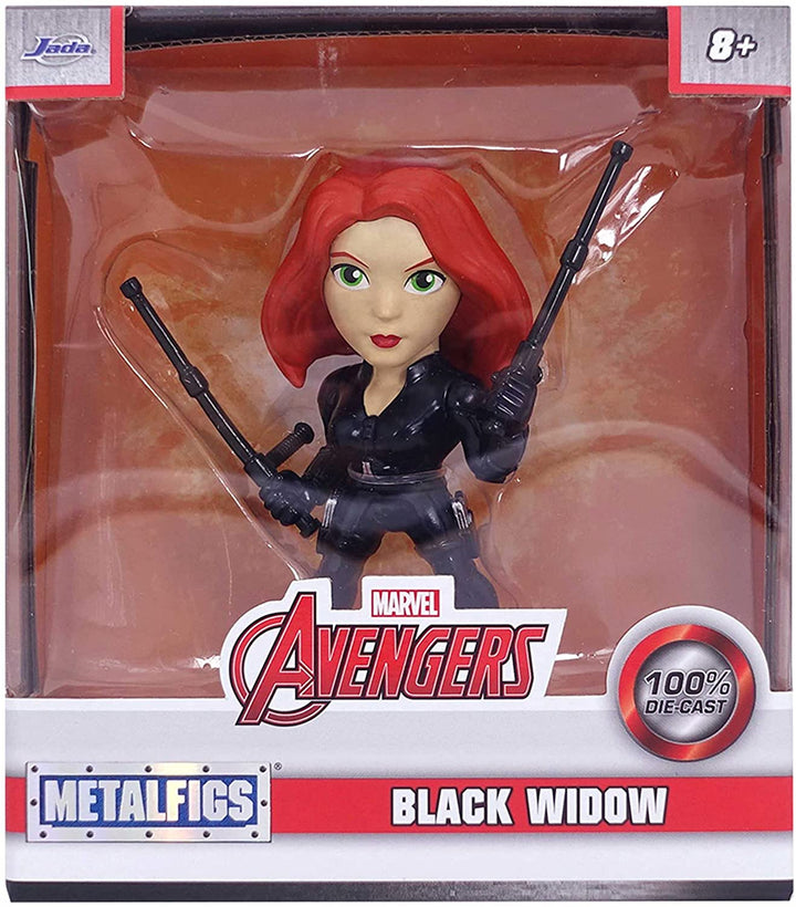 Jada Toys 253221014 Marvel Black Widow Figure Die-cast Collectable Figure 10 cm