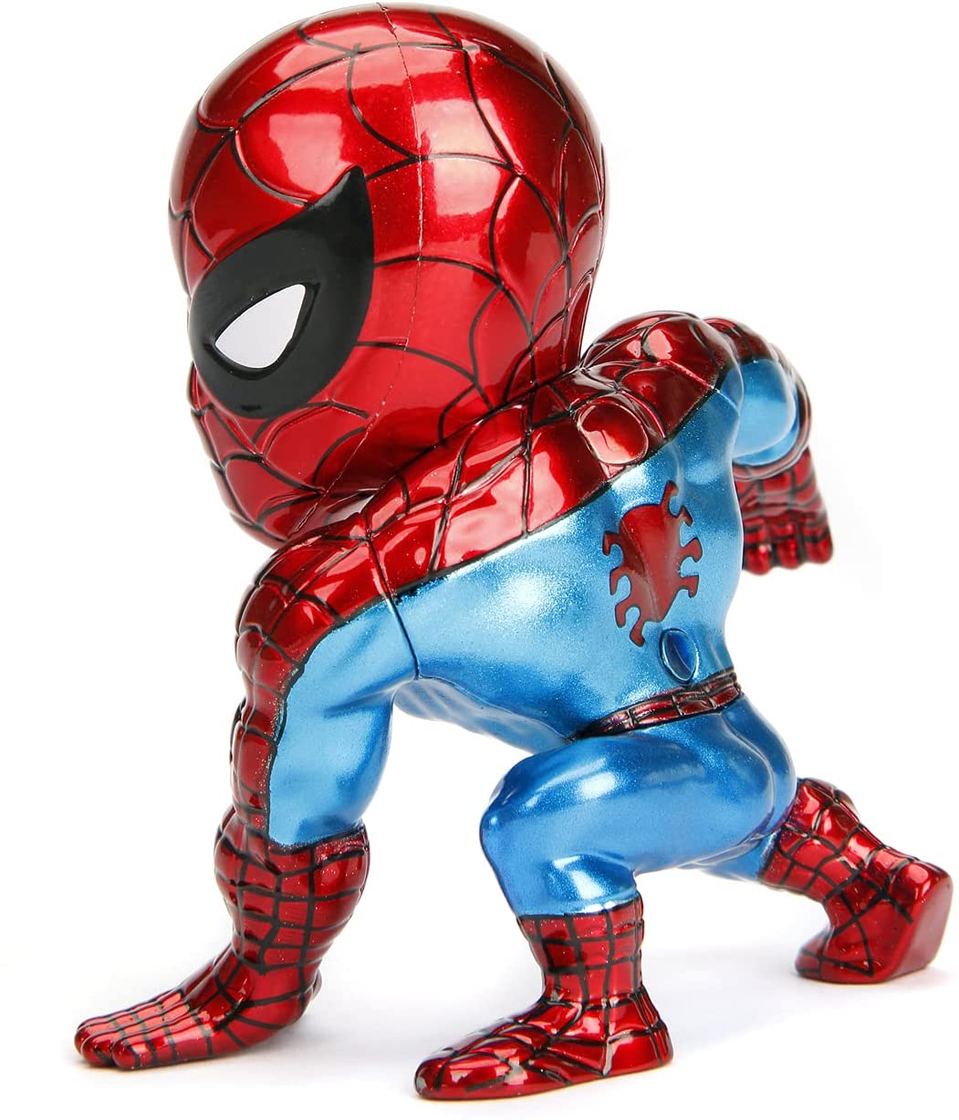 Jada Toys Marvel 4 Inch Classic Spiderman Figure