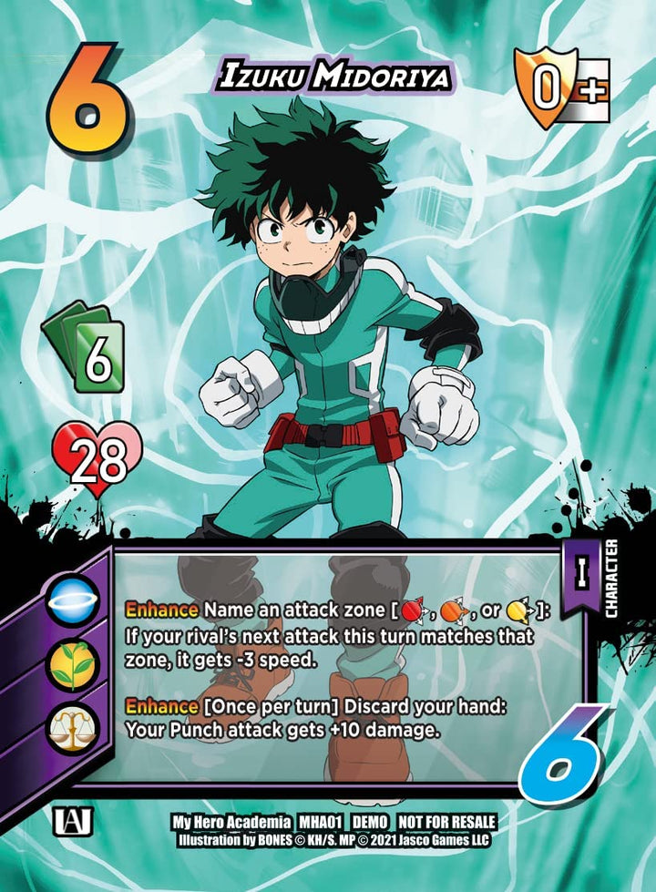 My Hero Academia CCG 2-Player Rival Deck | Izuku Midoriya and Katsuki Bakugo