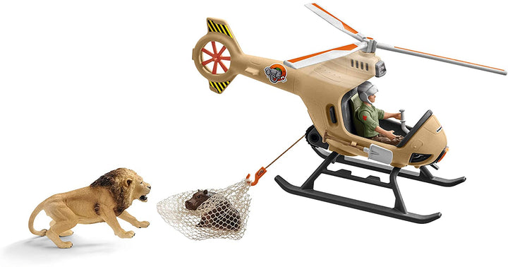 Schleich 42476 Tierrettungshubschrauber Wild Life