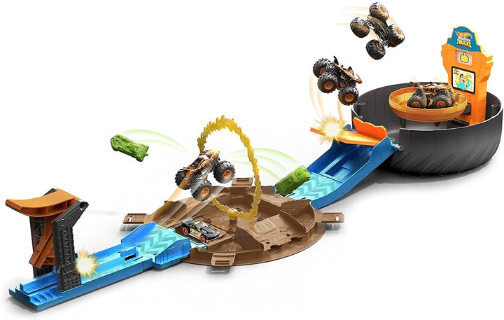 Hot Wheels Monster Trucks Stunt Tire Play Set