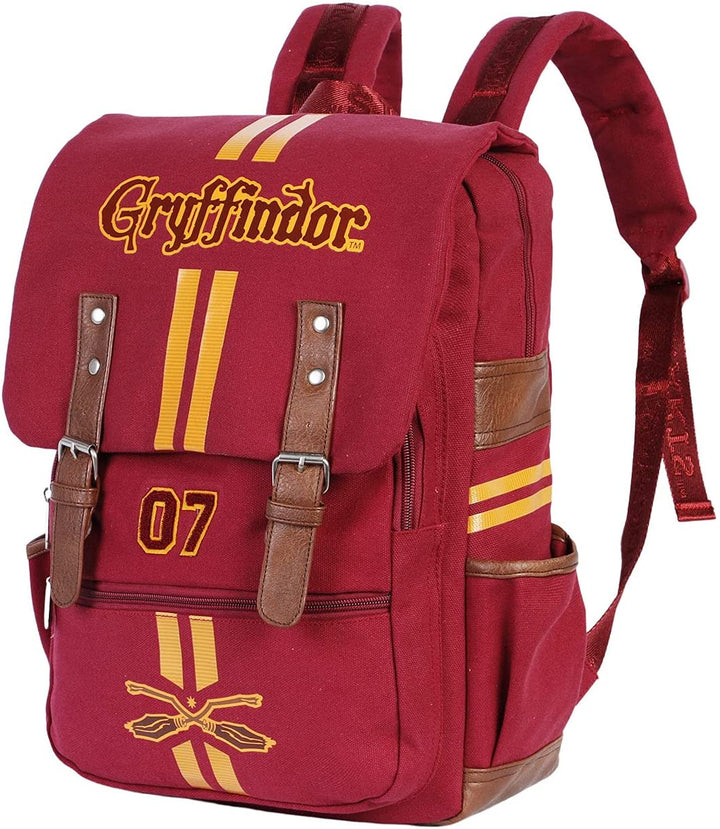 Harry Potter Lion-Oxford Backpack, Burgundy