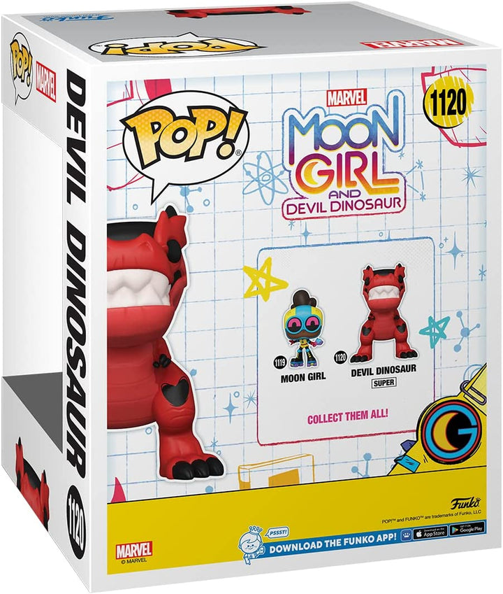 Funko POP Super: Moon Girl &amp; Devil Dino S1 – Devil Dino