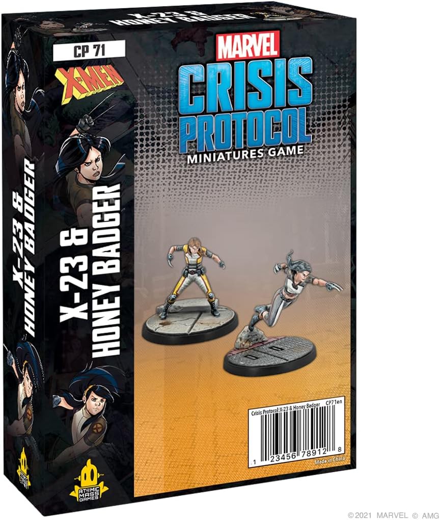 Marvel Crisis Protocol: X-23 & Honey Badger