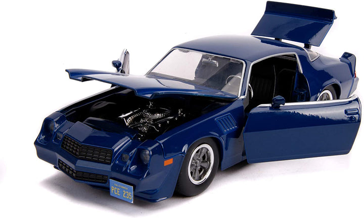 Jada JA3110 1:24 Chevy Camaro mit Sammlermünze von Stranger Things