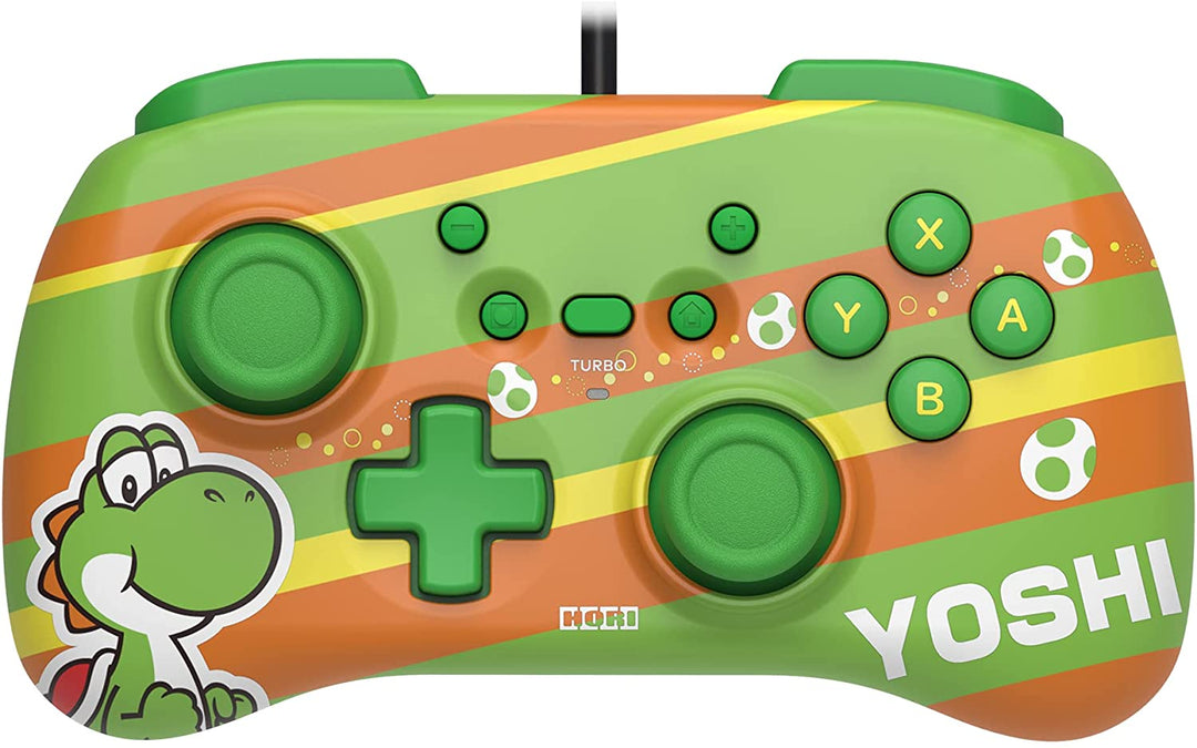 HORI HORIPAD Mini Wired Controller Pad for Kids (Yoshi) - Nintendo Switch [Offic