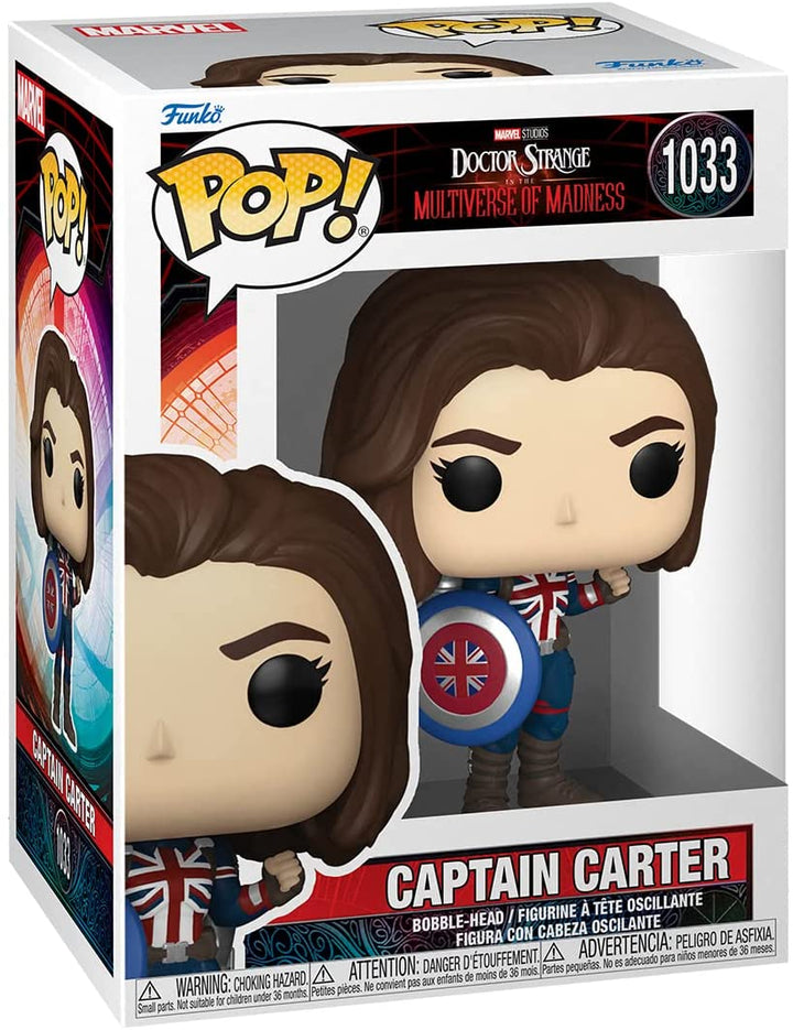 Marvel: Doctor Strange Multiverse of Madness – Captain Carter Funko 62408 Pop! Vinyl Nr. 1033