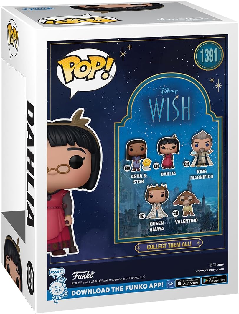 Funko POP! Vinyl: Disney Wish - Dahlia - Collectable Vinyl Figure