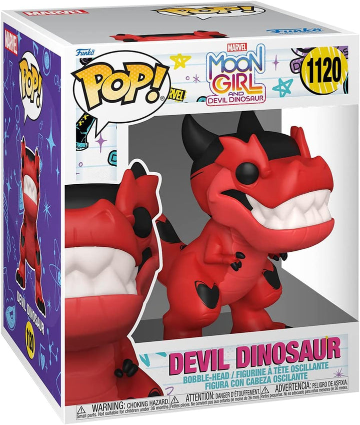 Funko POP Super: Moon Girl &amp; Devil Dino S1 – Devil Dino