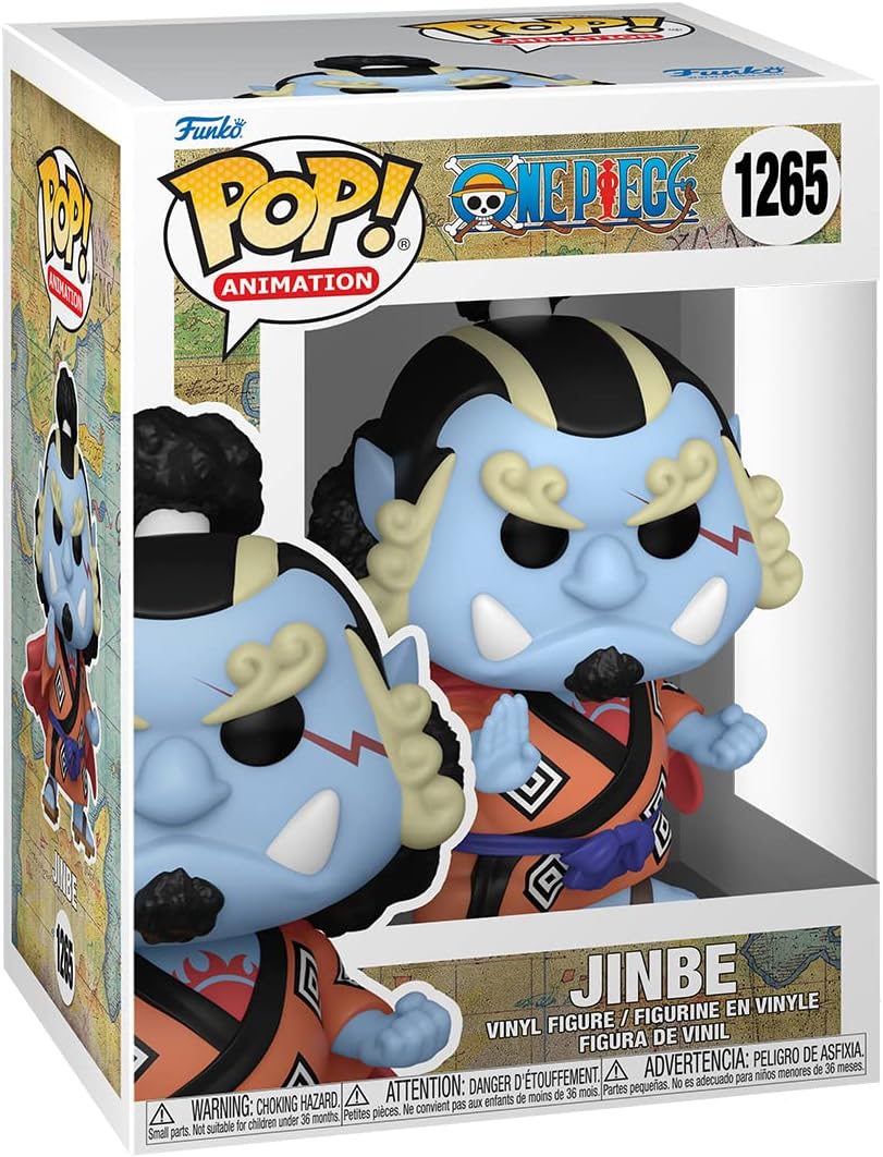 Funko POP Animation: One Piece – Jinbe mit Verfolgungsjagd