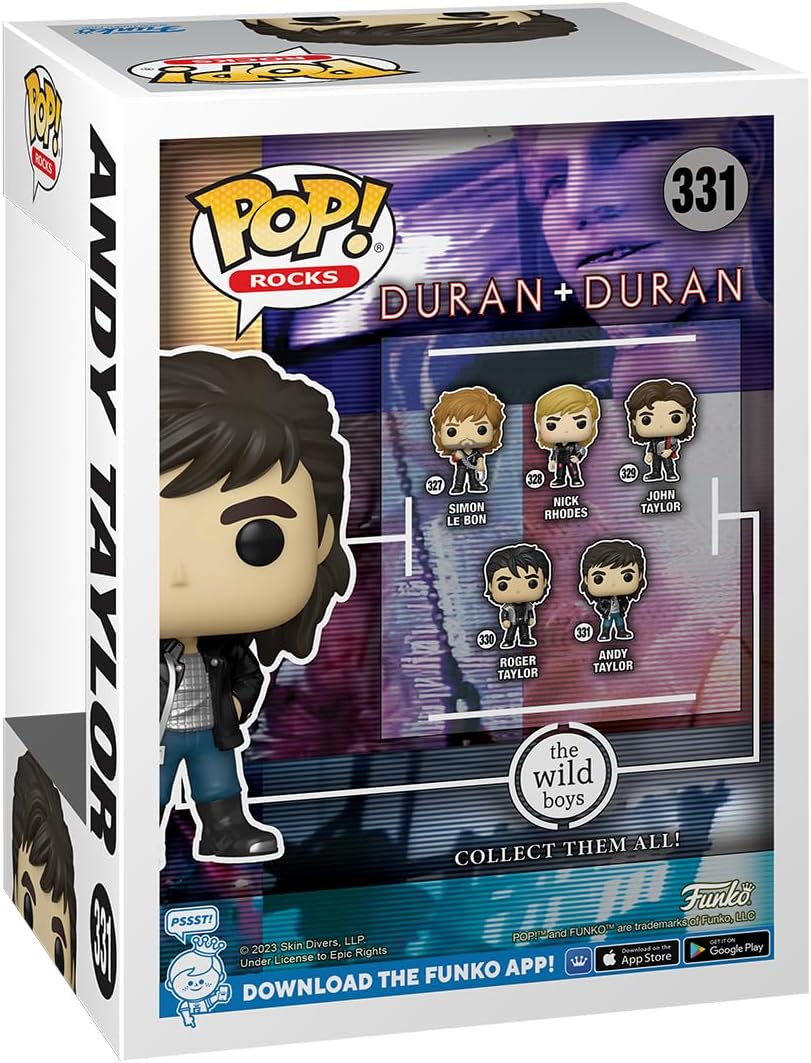 Rocks: Duran Duran – Wild Boys Andy Taylor Funko 64051 Pop! Vinyl Nr. 331
