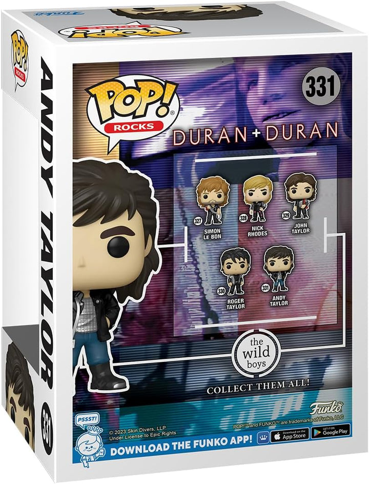 Rocks: Duran Duran – Wild Boys Andy Taylor Funko 64051 Pop! Vinyl Nr. 331