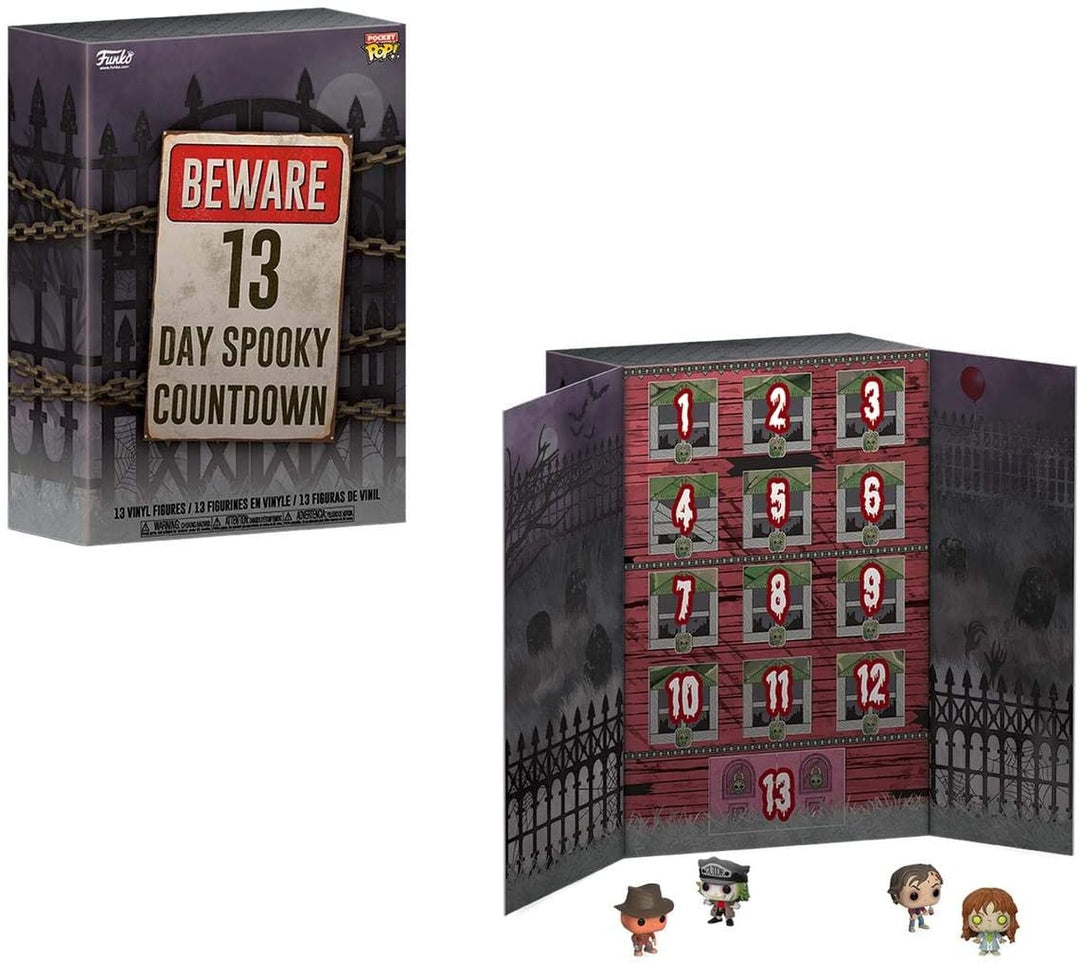 Funko 48114 Adventskalender: Pocket POP: 13-tägiger gruseliger Countdown