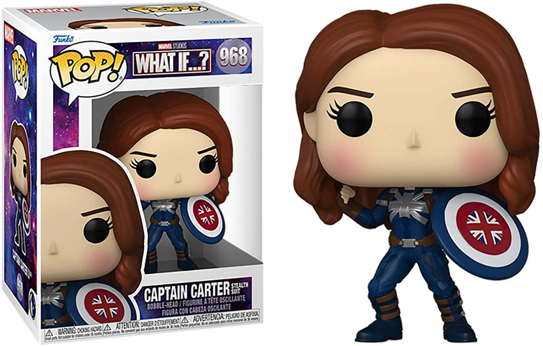 Marvel: What If ? Captain Carter Stealth Funko 58653 Pop! VInyl #968