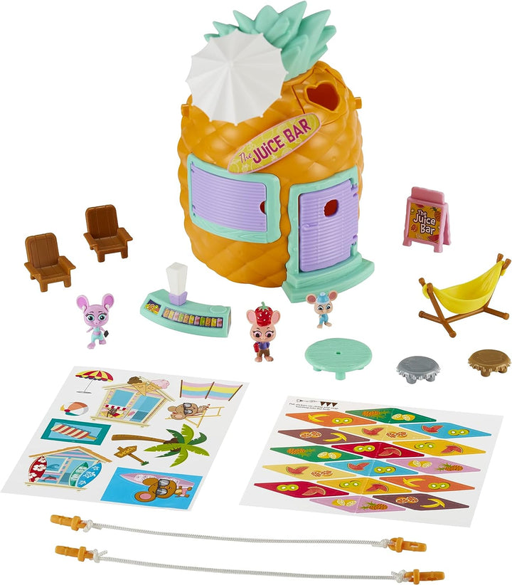 Character Options 07395 Millie & Friends Mouse in The House Pineapple Juice Bar Playset