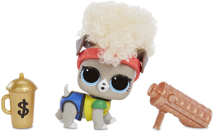 LOL Surprise Lights Pets zum Sammeln – mit 9 Überraschungen, Accessoires und echtem Haar – inklusive Schwarzlicht-Überraschungen