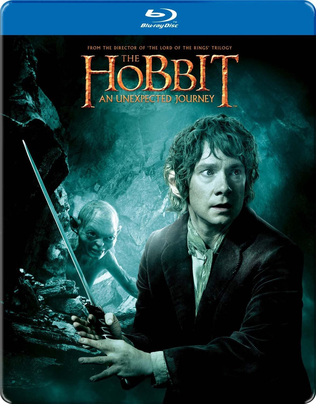 Der Hobbit: Eine unerwartete Reise [Steelbook] [2012] [Region Free] – Fantasy/Abenteuer [Blu-ray]