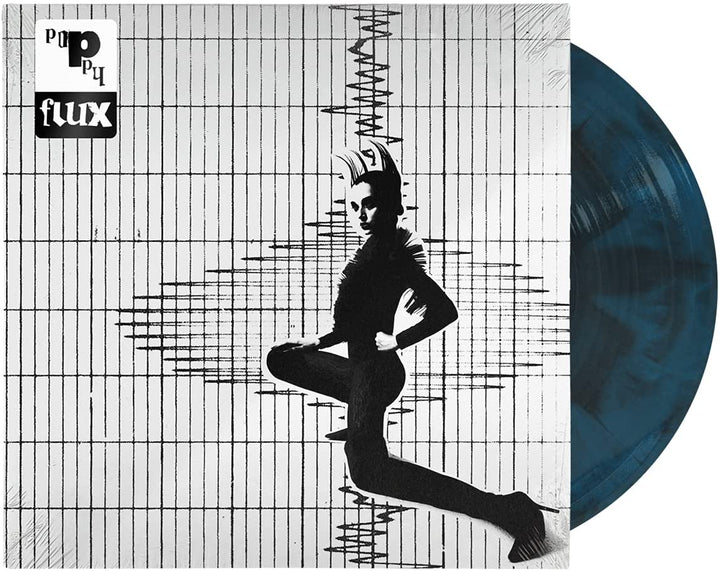 Poppy  - Flux (Black + Aqua Blue Galaxy) [VINYL]