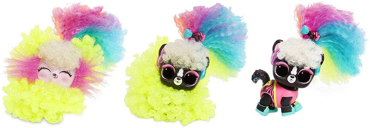 LOL Surprise Lights Pets zum Sammeln – mit 9 Überraschungen, Accessoires und echtem Haar – inklusive Schwarzlicht-Überraschungen