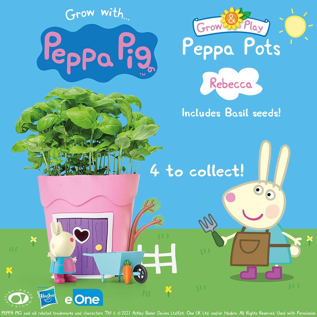 Peppa Pig Grow & Play Peppa Pots - Rebecca Rabbit, PP103