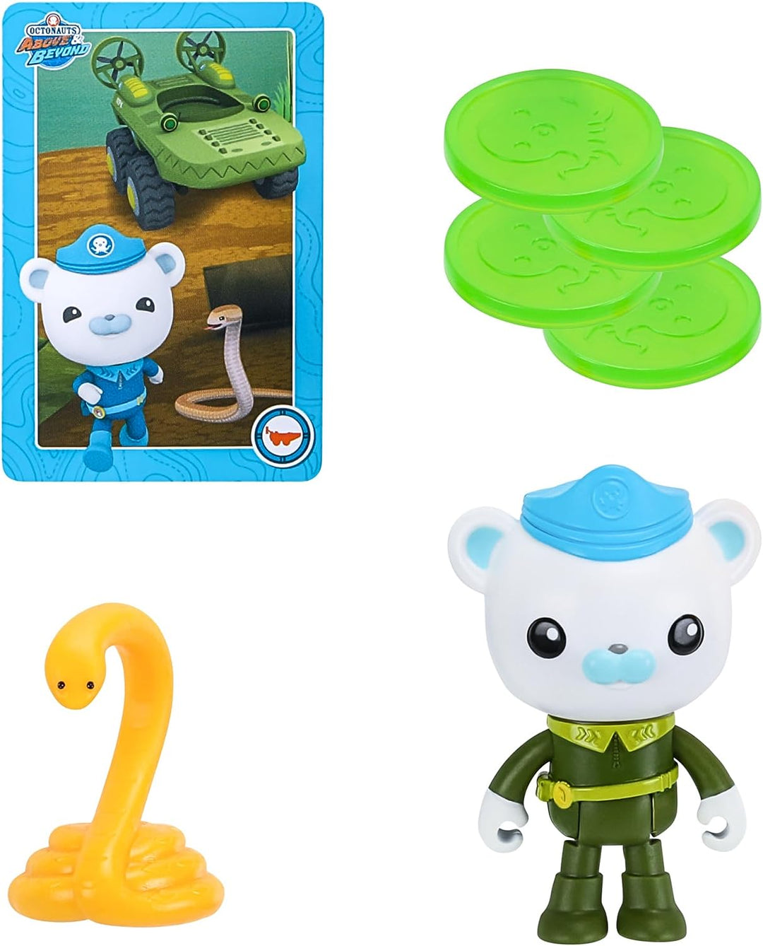 Octonauts Above & Beyond Gup-K & Captain Barnacle Swamp Speeder