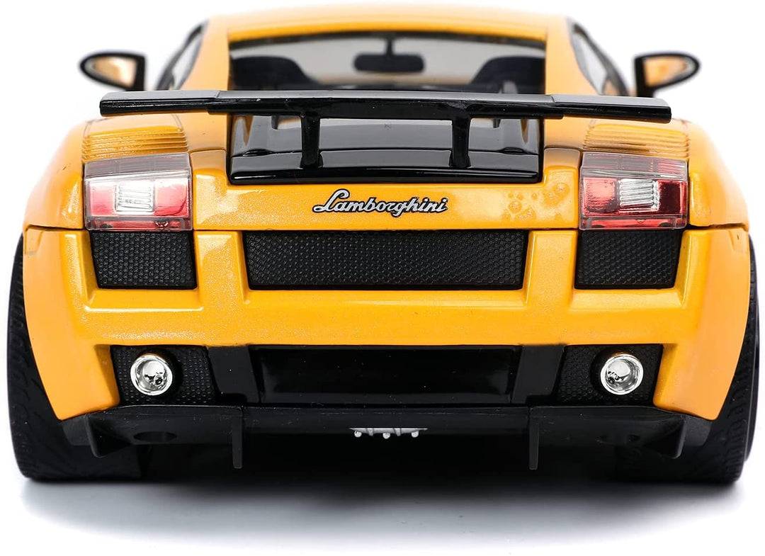 Jada 253203067 Fast & Furious Lamborghini Gallardo 1:24 Scale DIE-CAST Replica CAR, Yellow