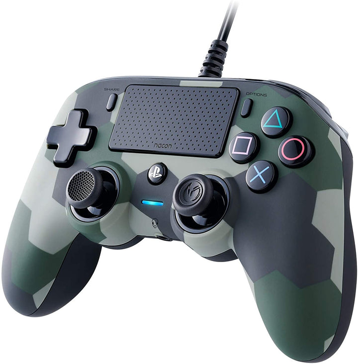 NACON WIRED OFFICIAL CONTROLLER CAMO GREEN PS4