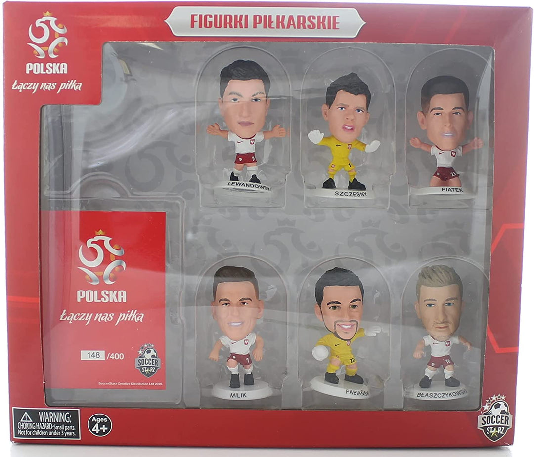 SoccerStarz - Poland Team Pack 6 figure (2020 Version) /Figures