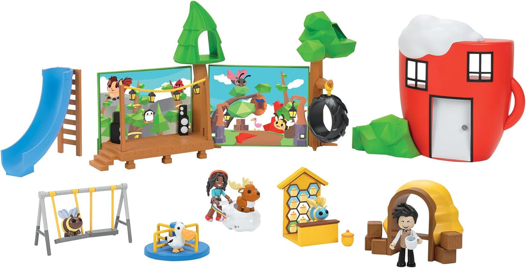 Adopt Me! AME0019 Coffee Shop and Playground Large Playset