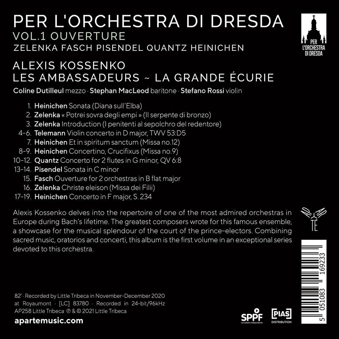 Kossenko, Alexis - Per L'orchestra Di Dresda: Ouverture [Audio CD]