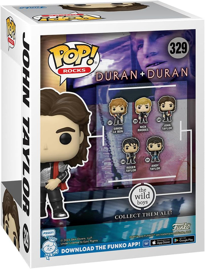 Rocks: Duran Duran - Wild Boys John Taylor Funko 64052 Pop! Vinyl #329