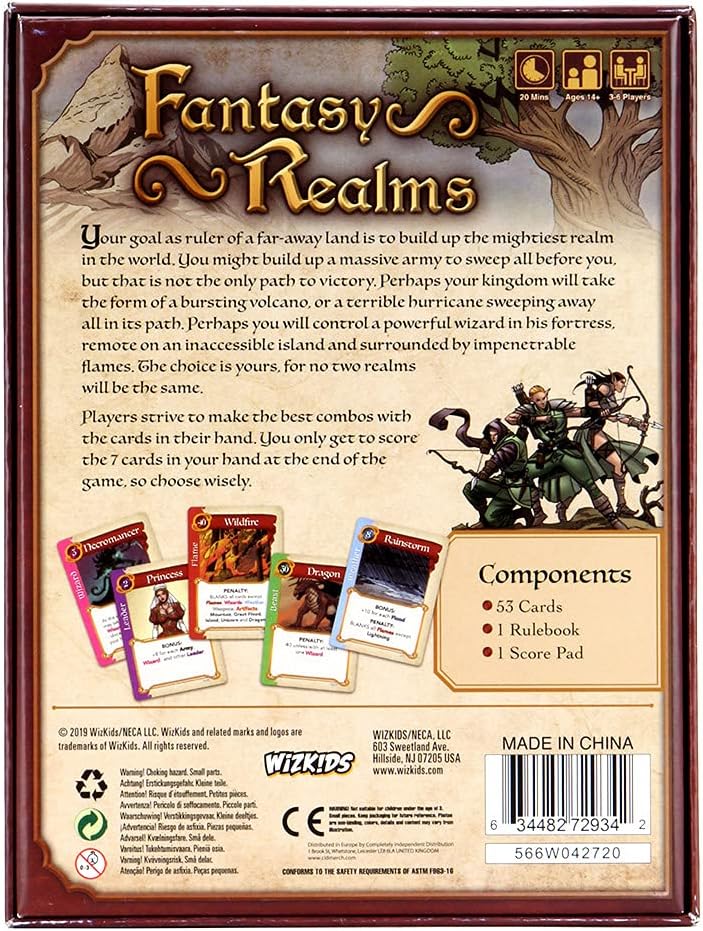 WizKids WZK72934 Fantasy Realms