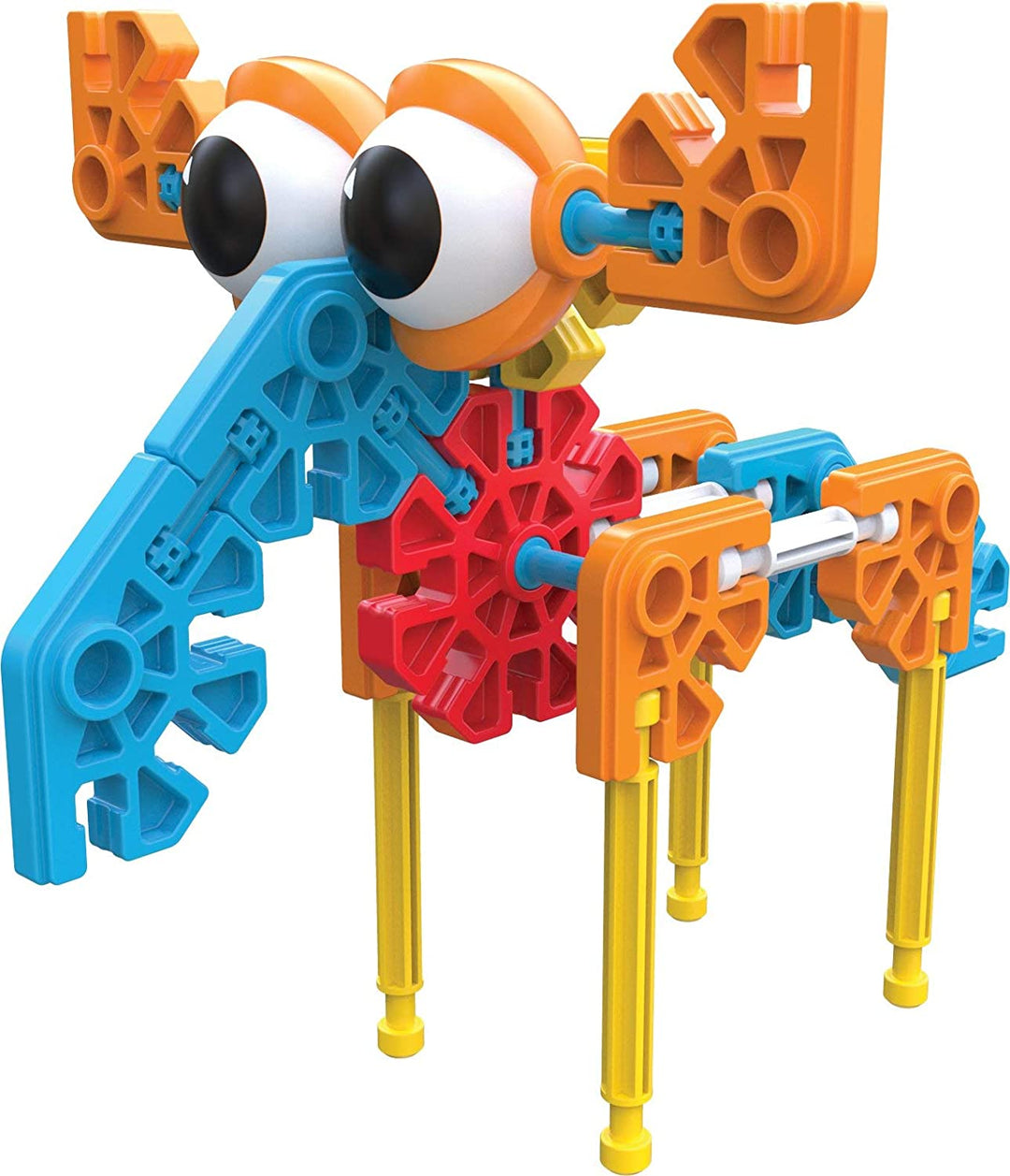 Kid K'NEX 85618 50 Build Budding Builders Set, Kids Craft Set with 100 Pieces, Educational Toys for Kids, Fun and Colourful Building Toys for Boys and Girls, Construction Toys for 3 Year Olds +