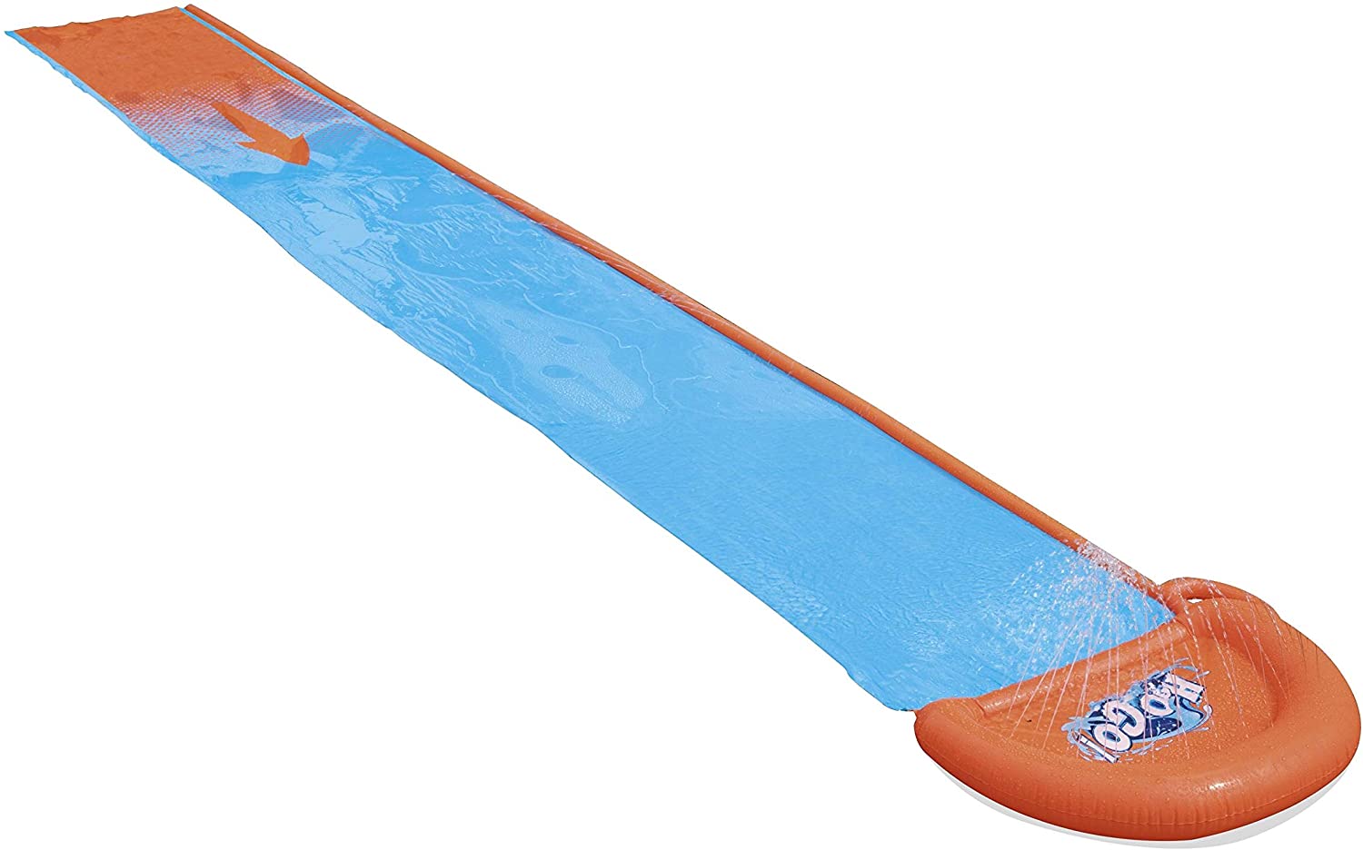Toboggan aquatique simple Bestway H20GO, glissade et toboggan gonflables de 4,88 m avec arroseurs intégrés 3