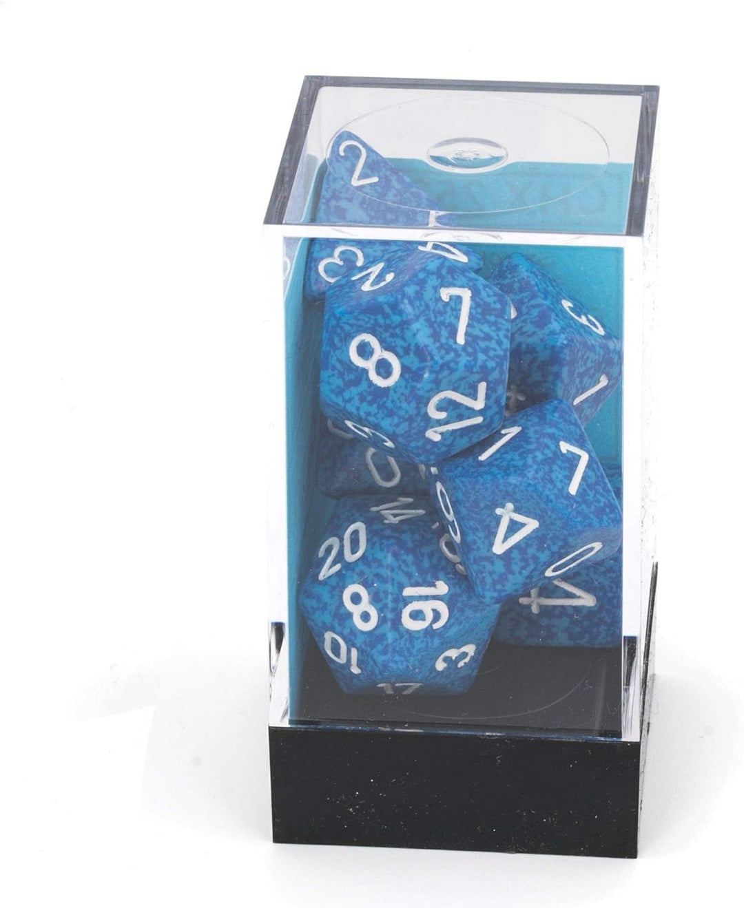 Chessex 25306 Dice, blue, turquoise, white