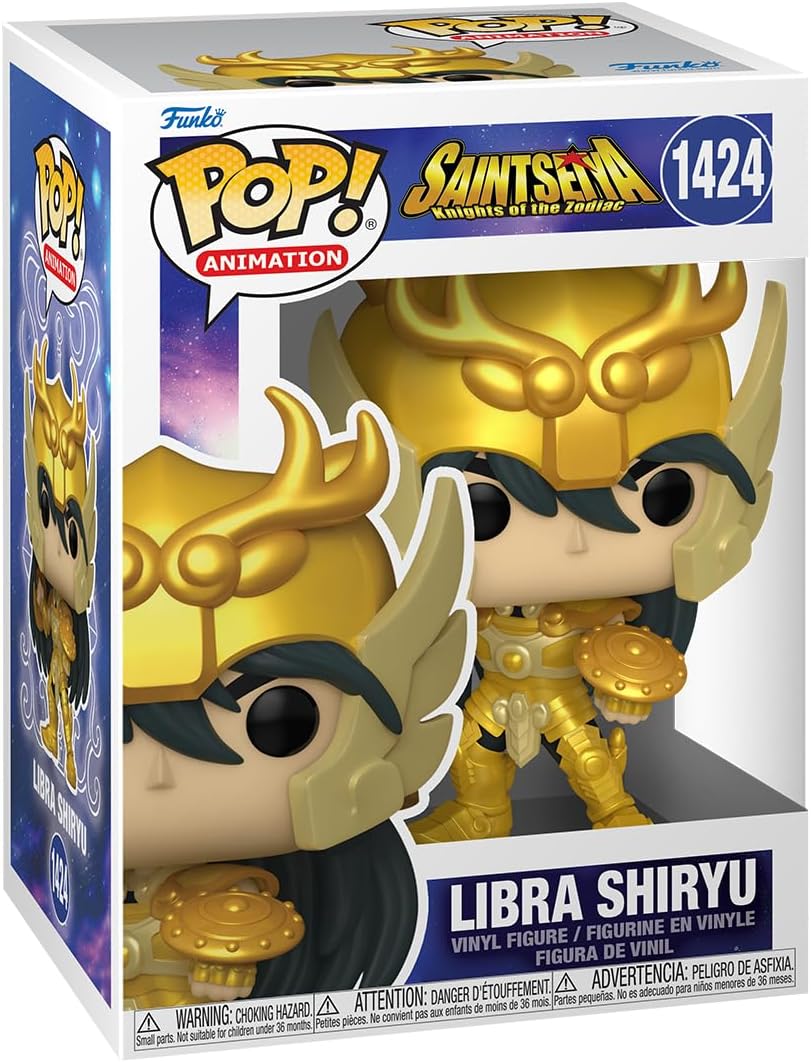 Funko POP! Animation: Saint Seiya – Gold Libra Dragon Shiryu – Vinyl zum Sammeln