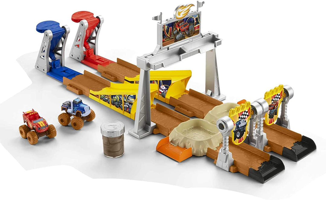 Fisher-Price Nickelodeon Blaze und die Monster Machines Mud Pit Race Track