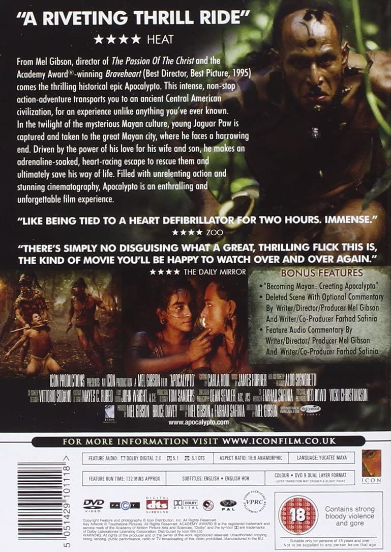 Apocalypto (2006) - Adventure/Action [DVD]