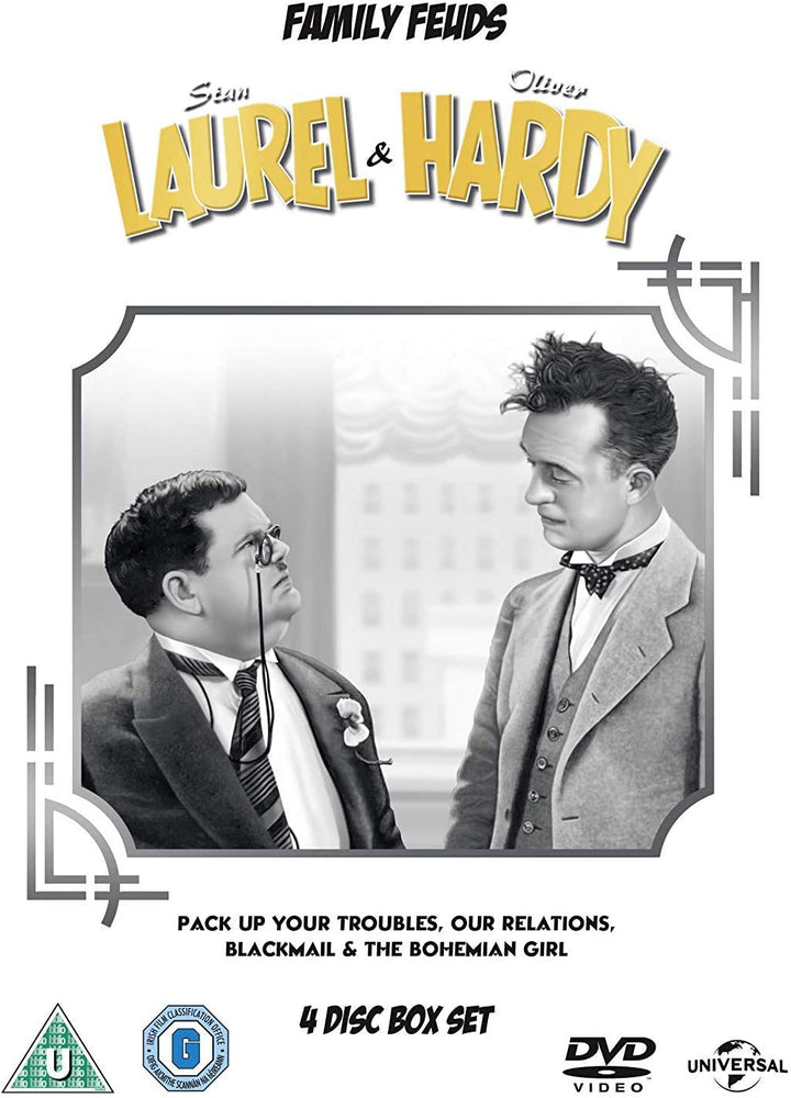 Laurel & Hardy: Family Feuds - Drama [DVD]