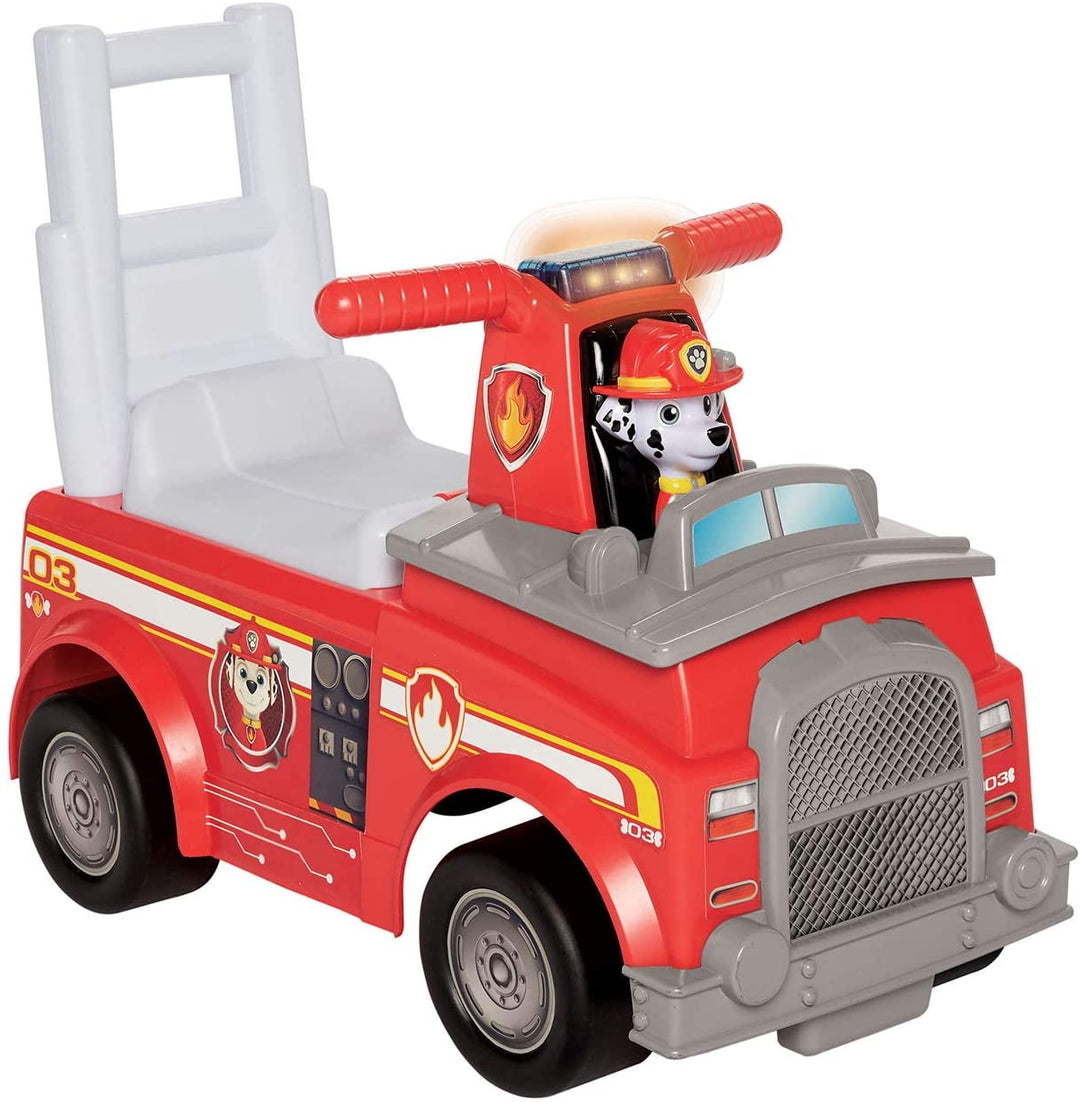 PAW PATROL 95381 Marshell Ride-On Vehicle with Sound, red