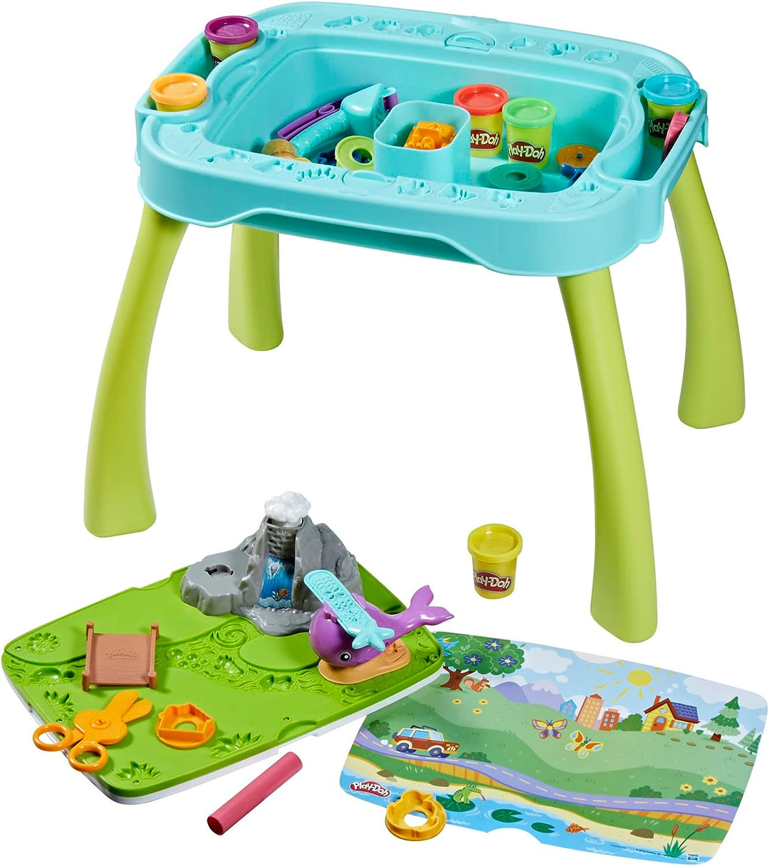 Play-Doh All-in-One Creativity Starter Station - Imaginative Play for Ages 3+ (F6927)