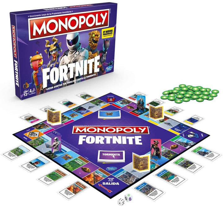 Board game Monopoly Fortnite Hasbro (ES)