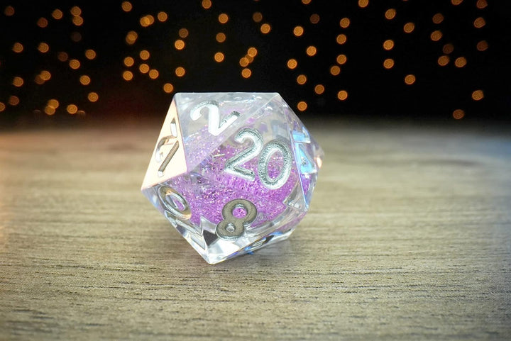 Sorcerous Swirl: Individual d20 Elixir Liquid Core Dice