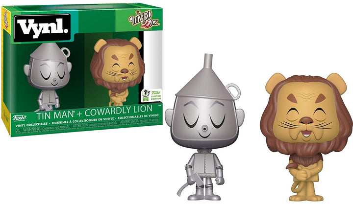 Der Zauberer von Oz Zinnmann + Feiger Löwe Exclu Funko 35542 Vynl