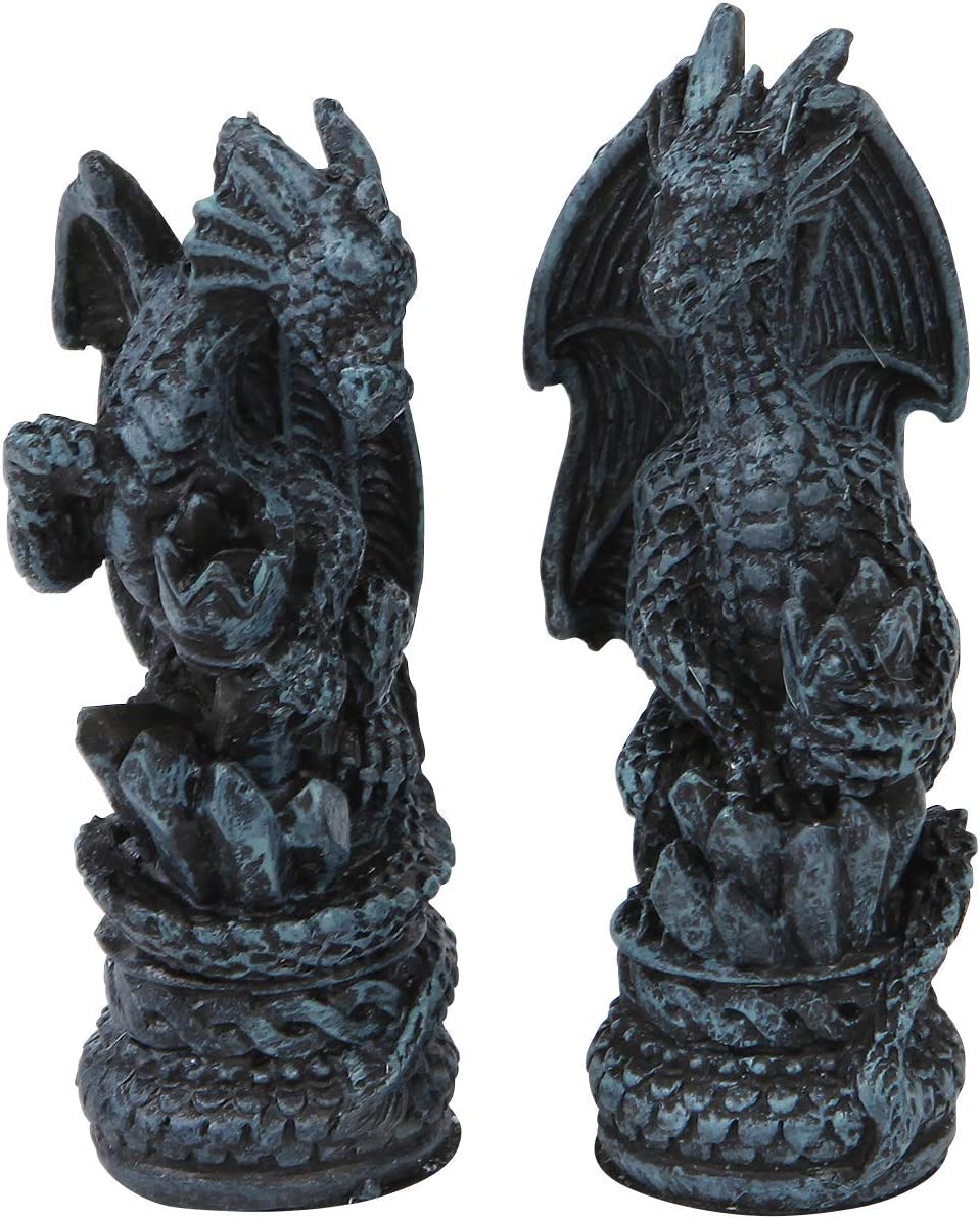 Nemesis Now Dragon Chess Set 43cm Black