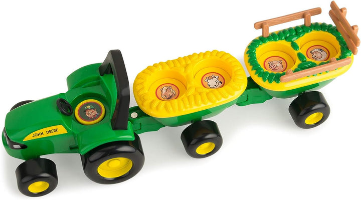 John Deere 736 34908VB Animal Sounds Hayride, Multicoloured, X-Large