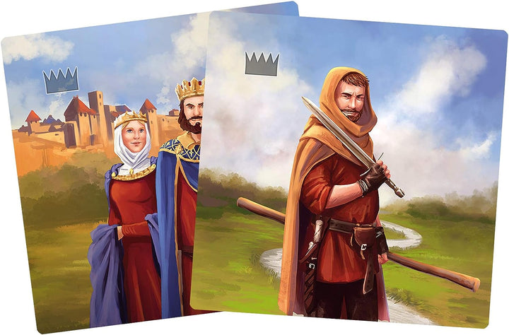 Z-Man-Spiele | Carcassonne Graf, König &amp; Räuber Brettspiel ERWEITERUNG 6 | Ab 7 Jahren | 2-6 Spieler