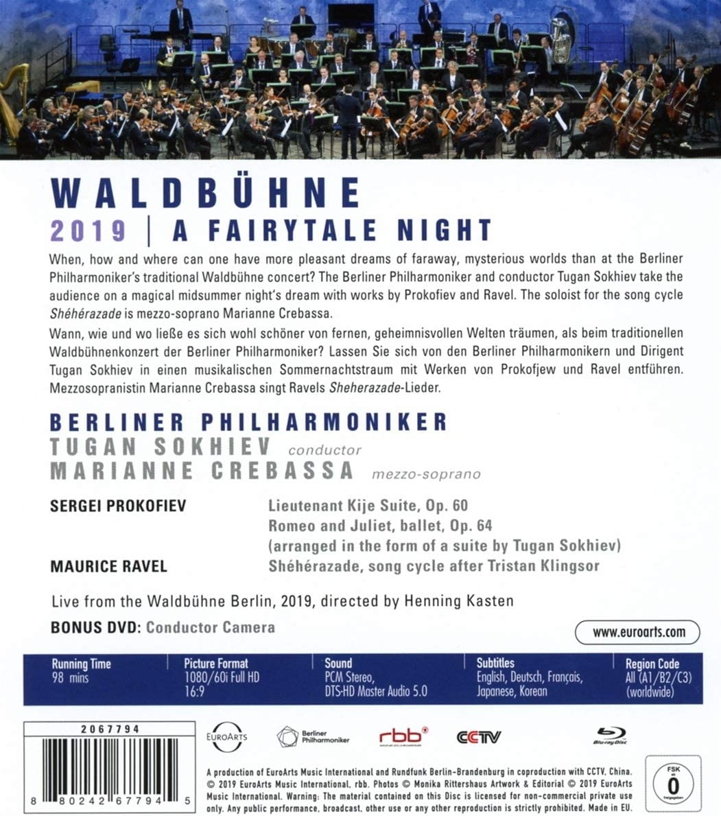Waldbühne 2019 – Eine Märchennacht [Blu-ray]