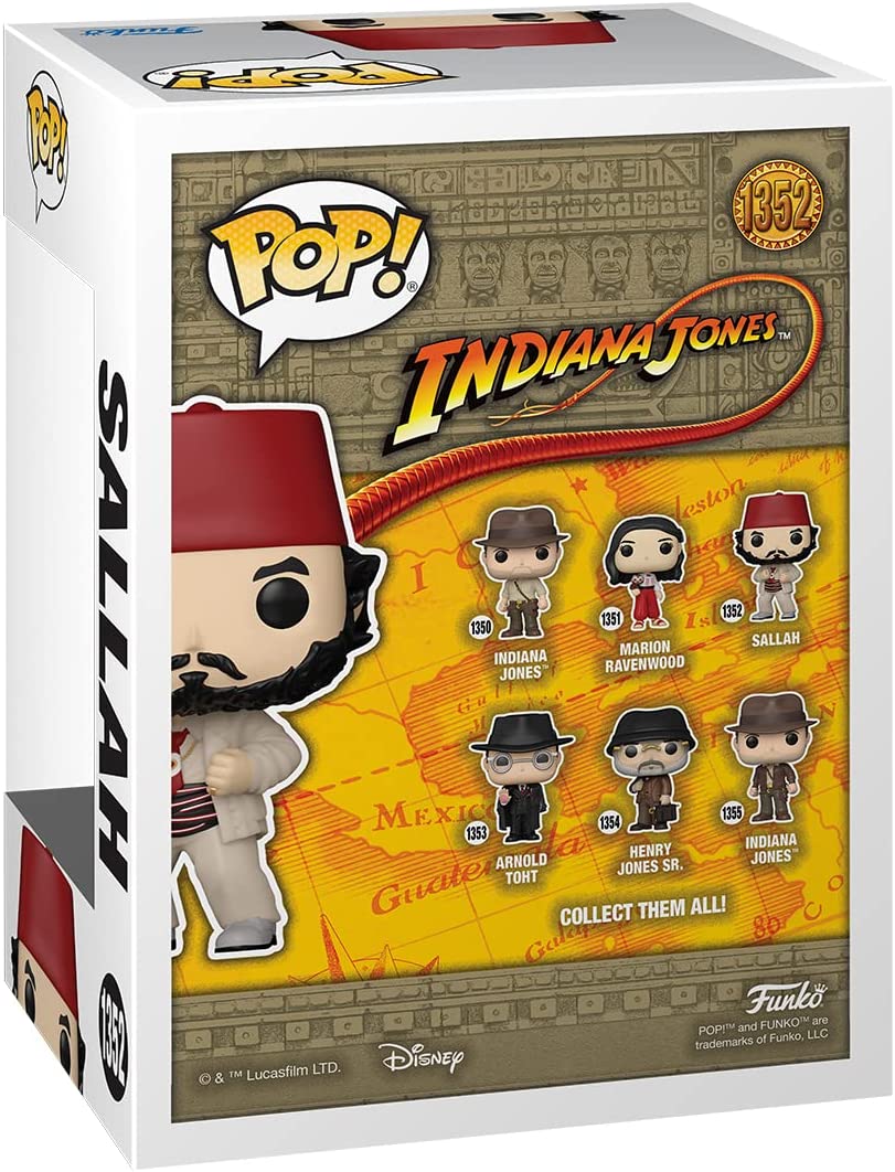 Indiana Jones – Raiders Of The Lost Ark – TLC – Sallah Funko 63988 Pop! Vinyl Nr. 1352