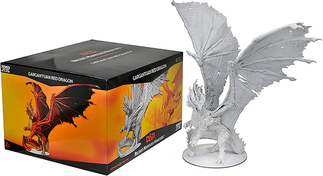 Gargantuan Red Dragon: D&D Nolzur's Marvelous Miniatures